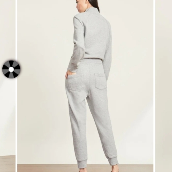 Veronica Beard Finn Jumpsuit In Heather Gray - Picture 2 of 12